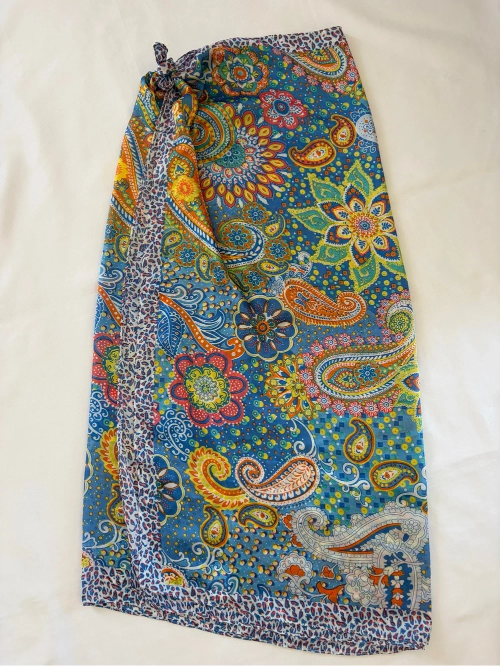 Beach Wrap Scarf Shawl Dress Skirt Kimono Size XL 76x51 Cover Up Oversized